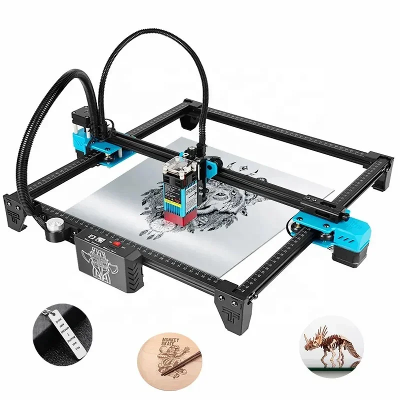 

TWOTREES TT-5.5 OEM Desktop Wood Printer Laser Leather Grabador Laser Portatil Cutting Laser Engraving Machine