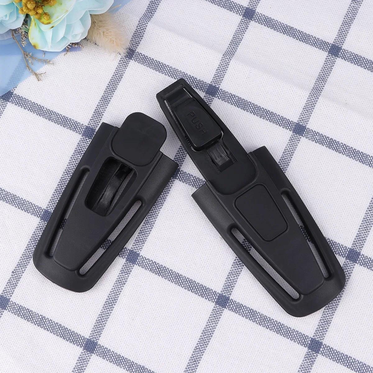 Black Car Baby Safety Seat Strap Belt Harness Chest Clip Safe Buckle For  Kid Child  Seatbelt  Latch Accessories