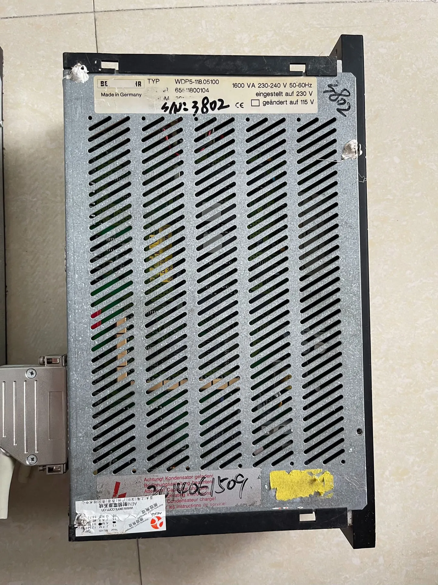 WDP5-118.05100 Driver per BERGER LAHR WDP5-118