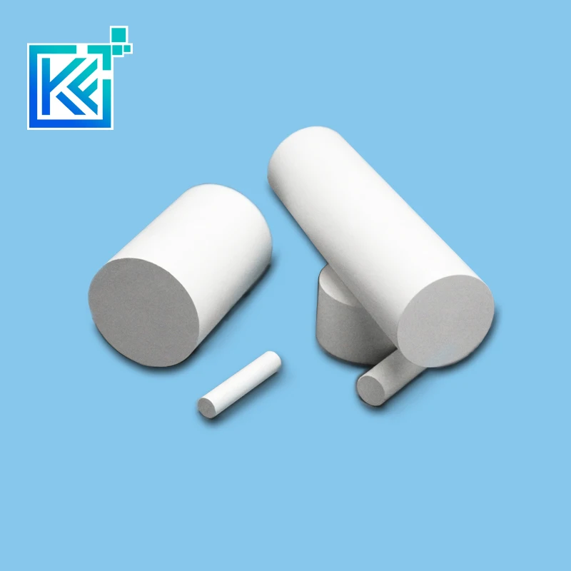 Boron Nitride Machinable Ceramic Rod/BN Refractory Ceramic Bar D65*150mm/Insulating Ceramic Rod