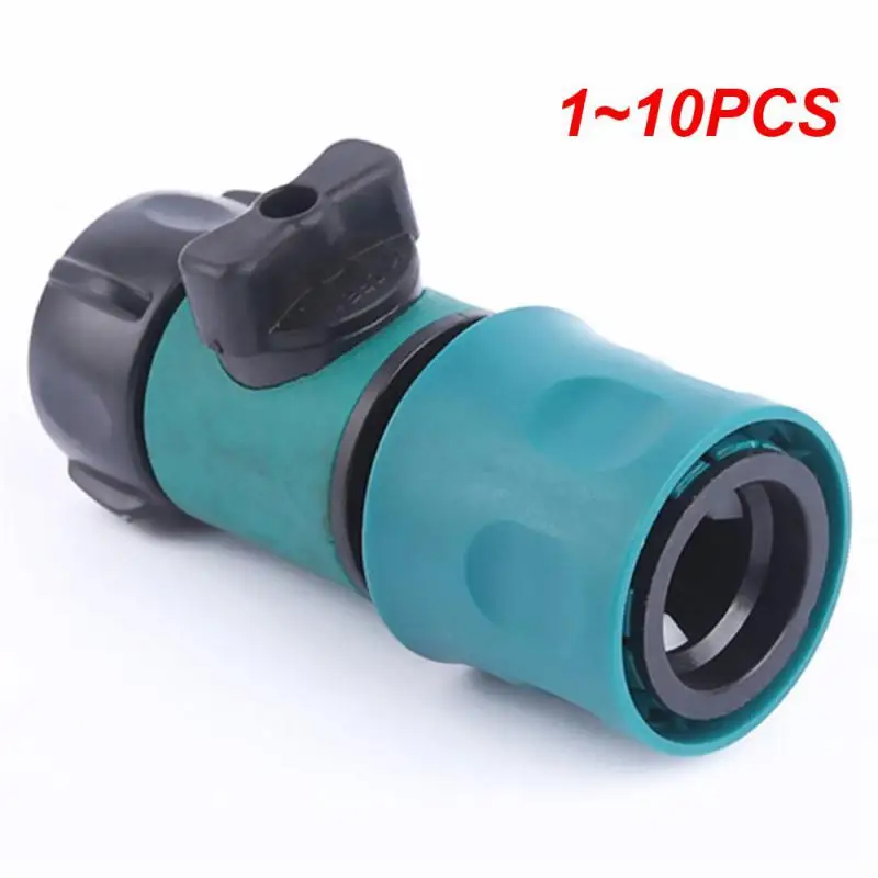 

1~10PCS Plastic Valve 3/4" Female Thread 3/4" Male Thread Barb Quick Connector Agriculture Garden Watering Prolong Hose Adapter