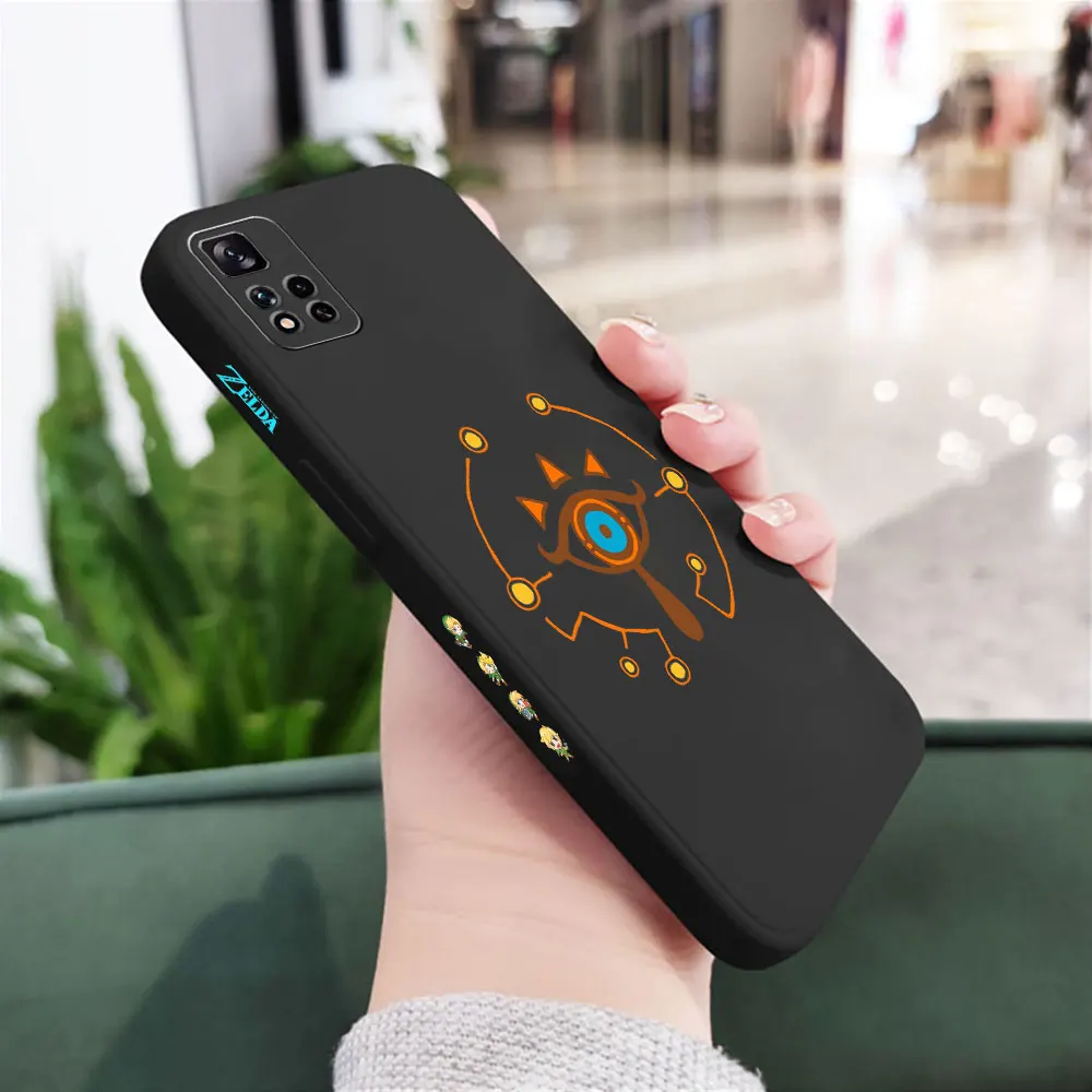 The l-legend Of z-zeldas casing ponsel Xiaomi Redmi Note 13 12 12T 11 11T 11R 11E Pro Plus 10 9 Pro Max 11S 10T 10S 9S sampul cair