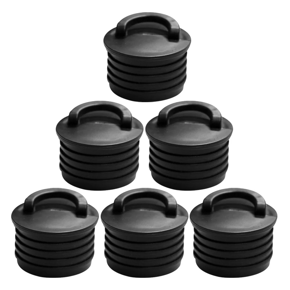 

6Pcs Kayak Drain Plugs Waterproof Replacement Kit Scupper Plugs Stopper Boat Plug Drain Hole Covers Kayak Accessories