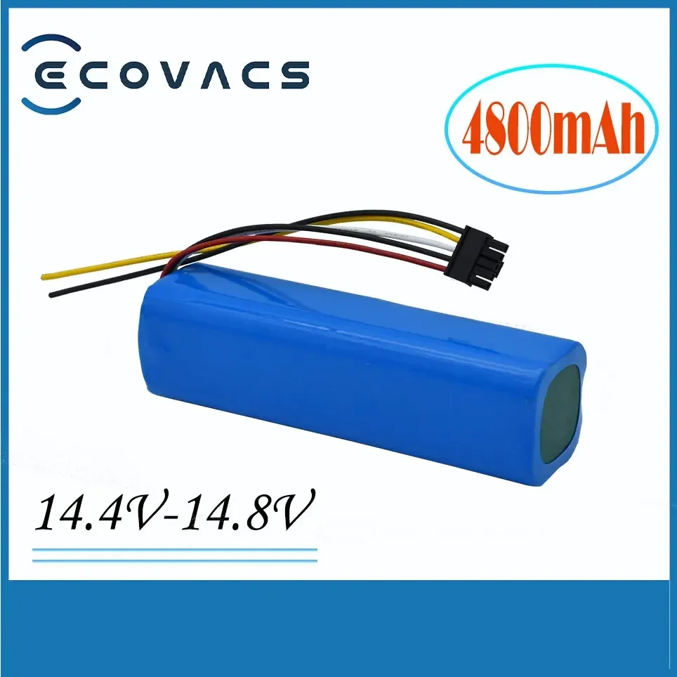 

ECOVACS 14.8V 4800Mah 100% Nieuwe Cecotec Conga-4090/4690/4590 Het Dweilen Van Robotbatterijen Netease Nit-Model