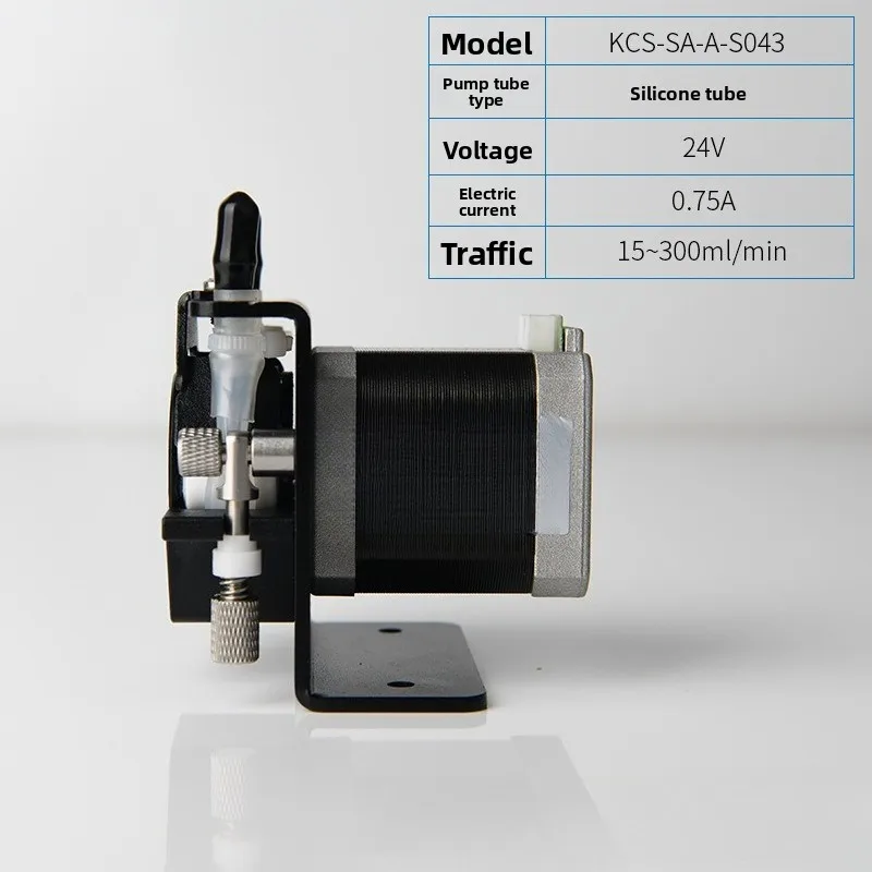 High Precision Small Flow Peristaltic Pump for 12V24V Analyzer of KCS Micro Stepper Motor
