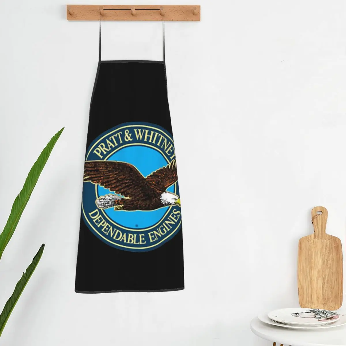 برات آند ويتني شعار محركات يمكن الاعتماد عليها المئزر الشيف الطبخ الخبز Tablier مريلة مقاومة للماء تنظيف المطبخ بينافور