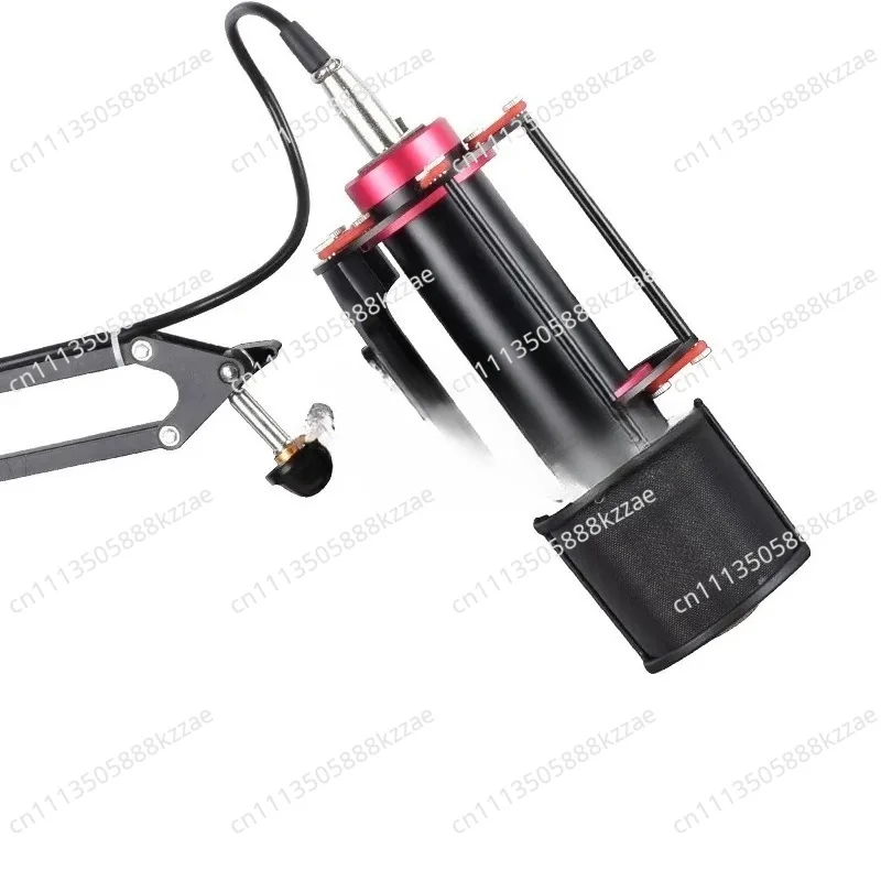 For   Condenser Bazooka Microphone, Wired Recording Mic for Mobile Phone Computer, with Sound Card Compatibility
