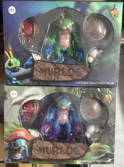 

Hero toys 1/12 Collectible Toys WOW Little Hero Murloc Baby 9cm Action Figure Model Gifts