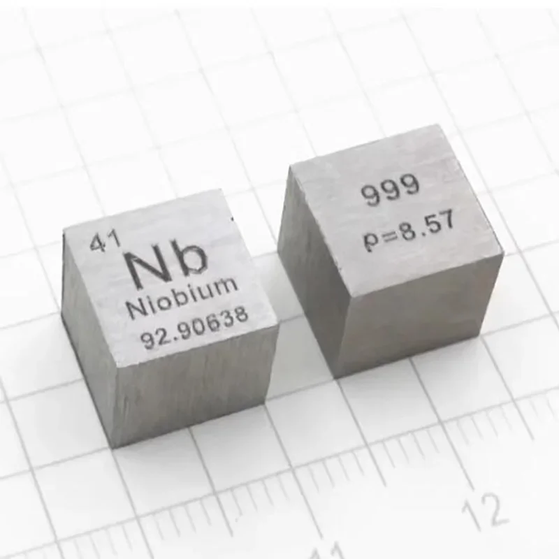 Niobium Nb Cube Element Cube Metal Collector 10mm 25.4mm/1 Inch