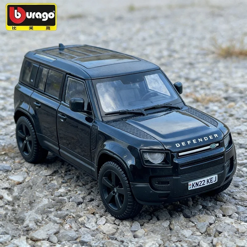 

Bburago 1:24 Land Rover Defender 110 SUV Alloy Car Model Diecast Metal Off-road Vehicle Car Model Simulation Collection Kid Gift