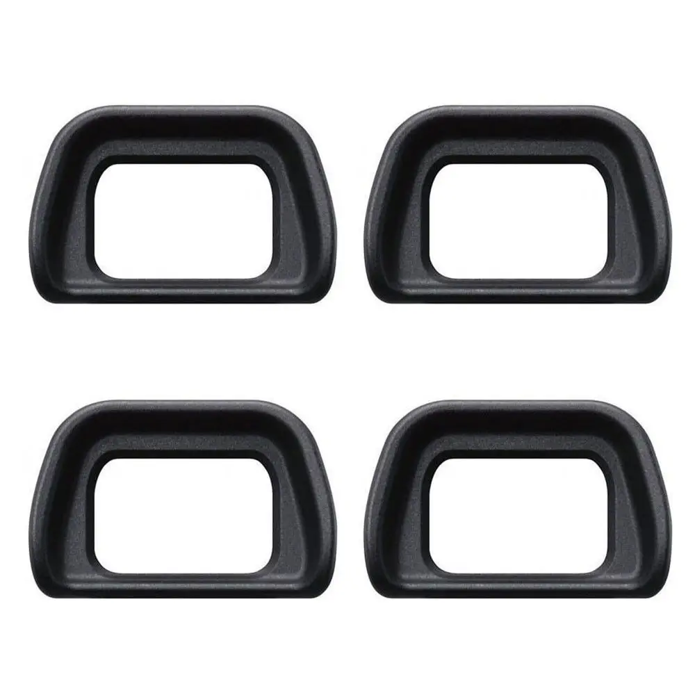 4pcs Eyepiece Viewfinder For A6300 A6000 A5000 A5100 NEX7/6 Plastic Anti-scratch Protection Eyecups For Cameras