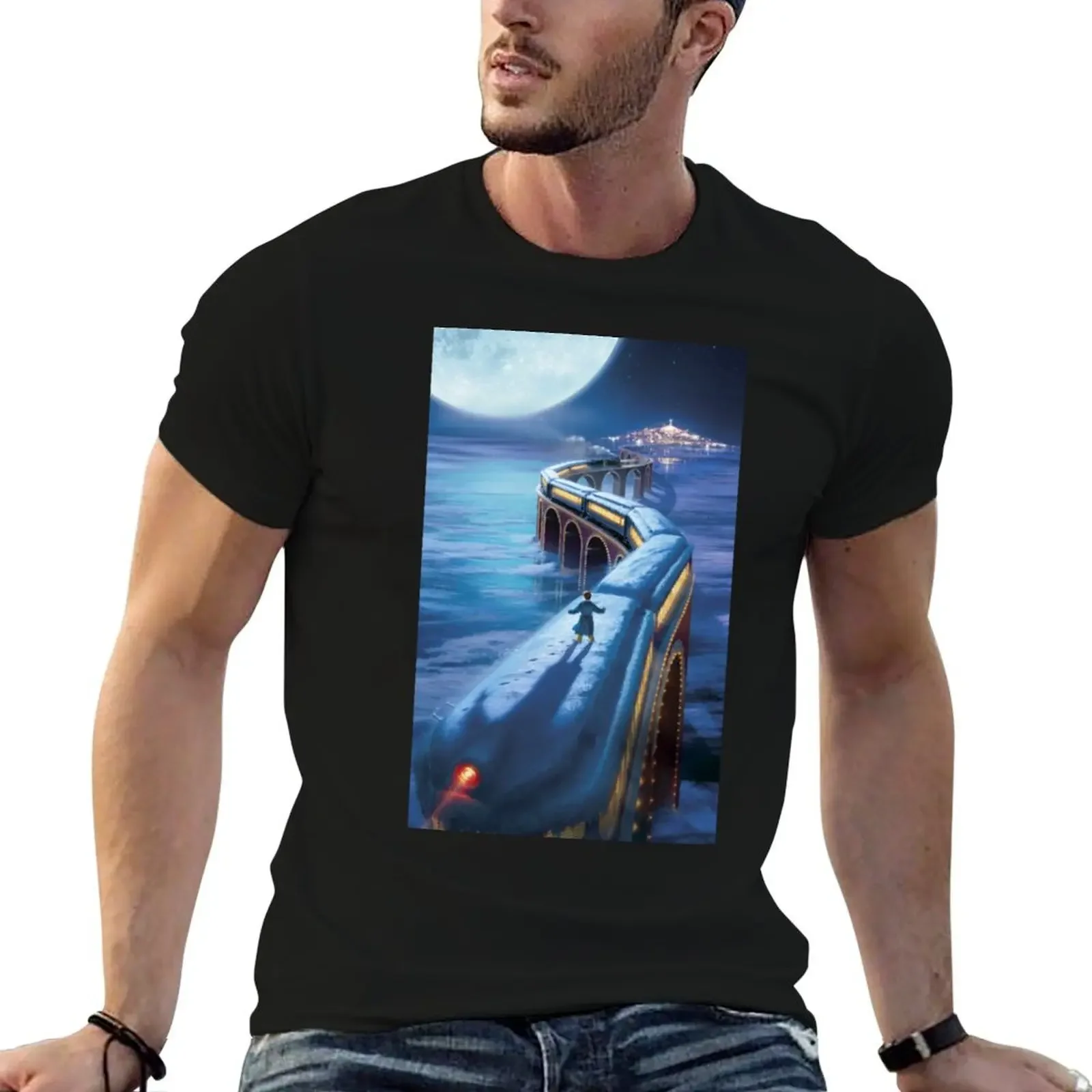 

the polar express T-Shirt vintage t shirts aesthetic clothes mens funny t shirts