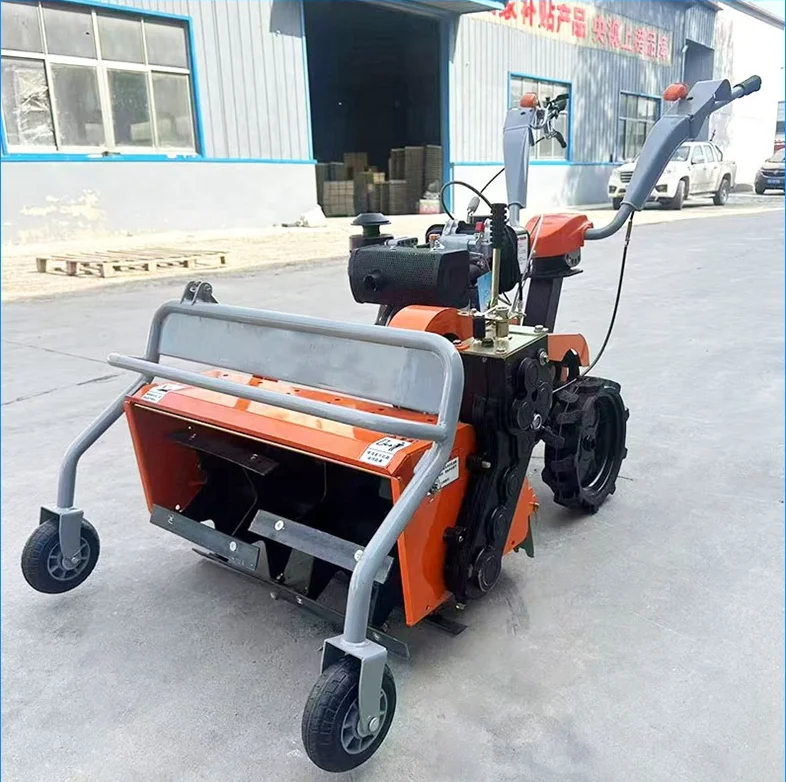 여성 사용자를 위한 고품질 미니 경운기 농장용 브러시 커터 엔진 장착 7.5/9/12 기능 파워 제초기