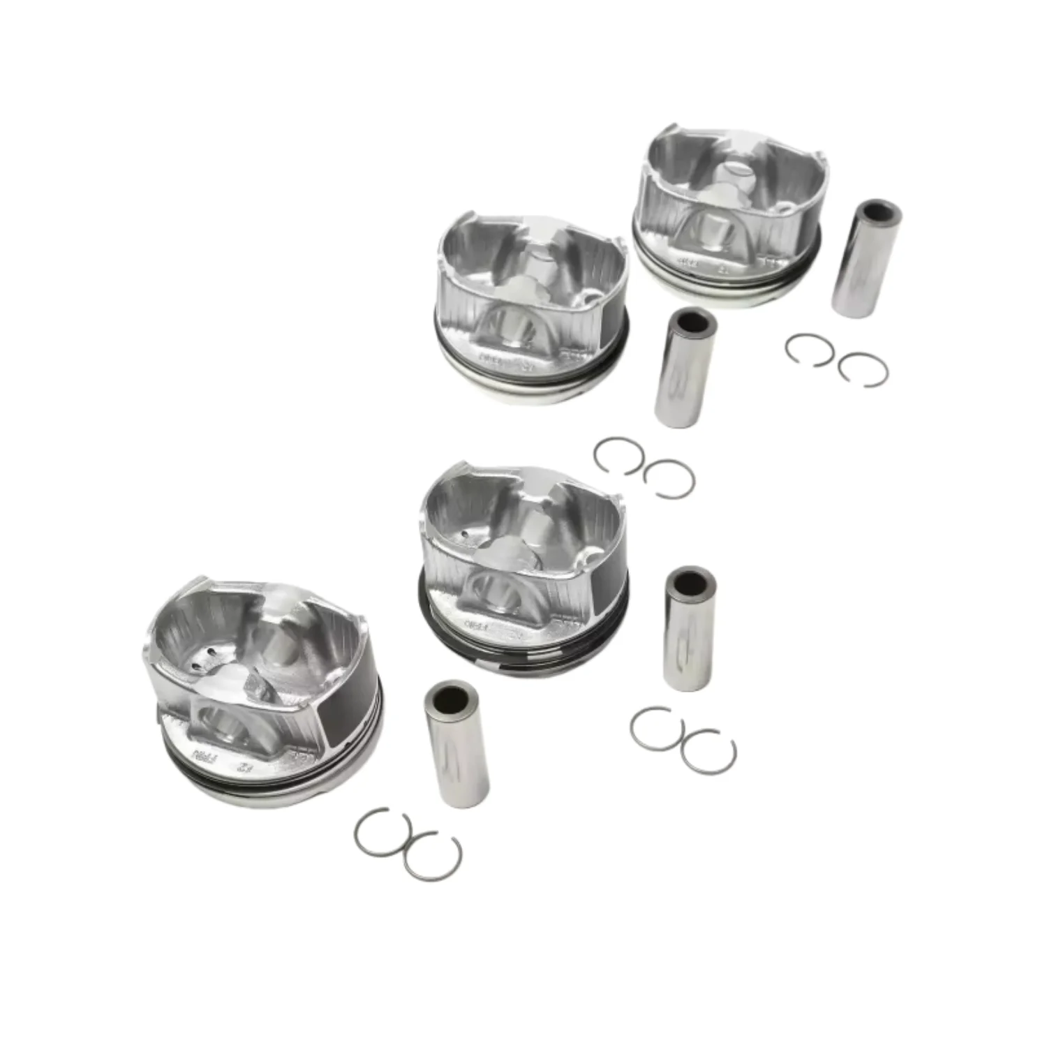 4PCS M264 Engine Pistons Rings Set Fits For C260 CLS260 CLS350 E260 GLC260 GLE350 W205 C257 W213 2.0T Part 2640301800