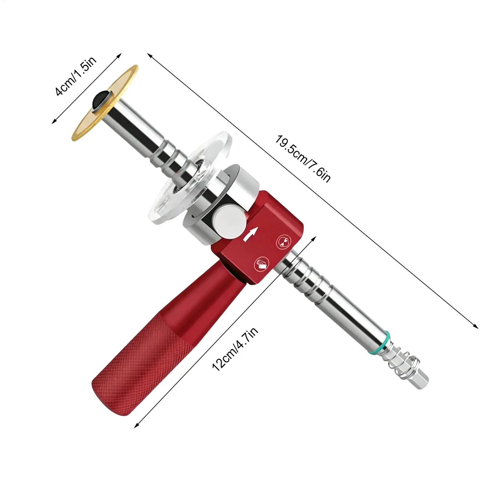 PVC Pipe Cutter Tool Adjustable Depth Smooth Inner Finish Reamer PVC Pipe Inside Cutter For HVAC Exhaust Conduit Air Duct - view 6