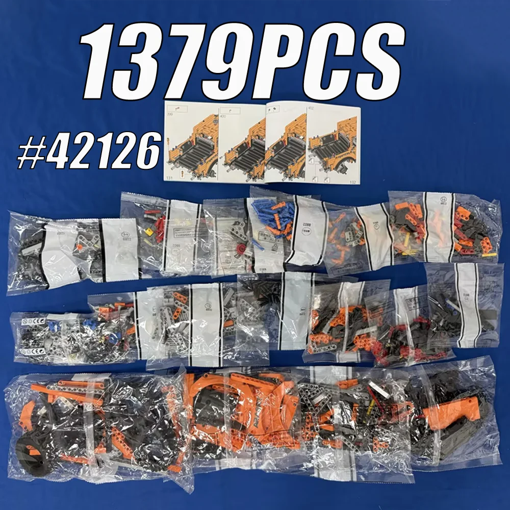 1379PCS Technical Group Pickup Truck Racing Car Compatible Model Vehicle Decorative Car Construction Toys Gifts Boys for Adults