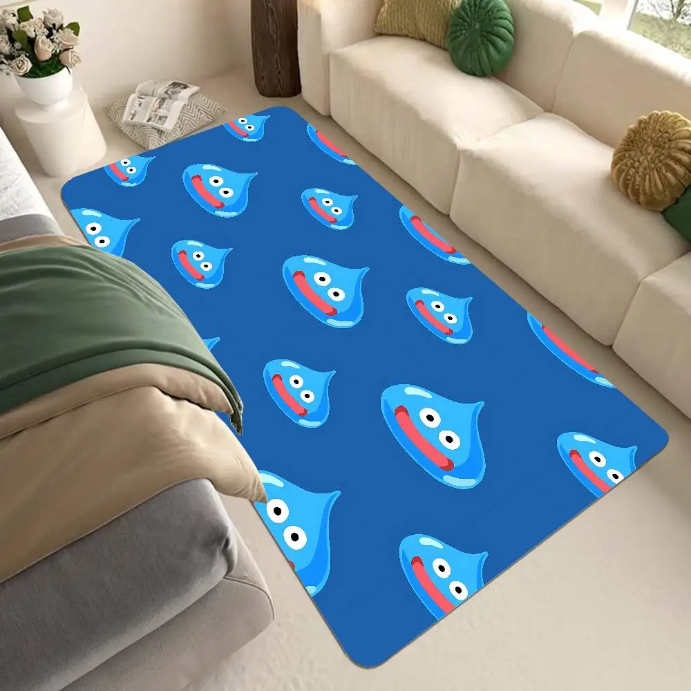 Dragon Quest Rocket Slime Door Mat Washable Non-Slip Living Room Sofa Chairs Area Mat Kitchen Doormat Area Rug