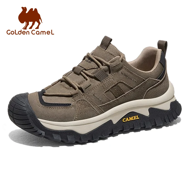 GOLDEN CAMEL Outdoor Hiking Shoes for Men Women Non-Slip Wear-resistant Climbing Shoe 2026 Breathable Trekking Casual Sneakers