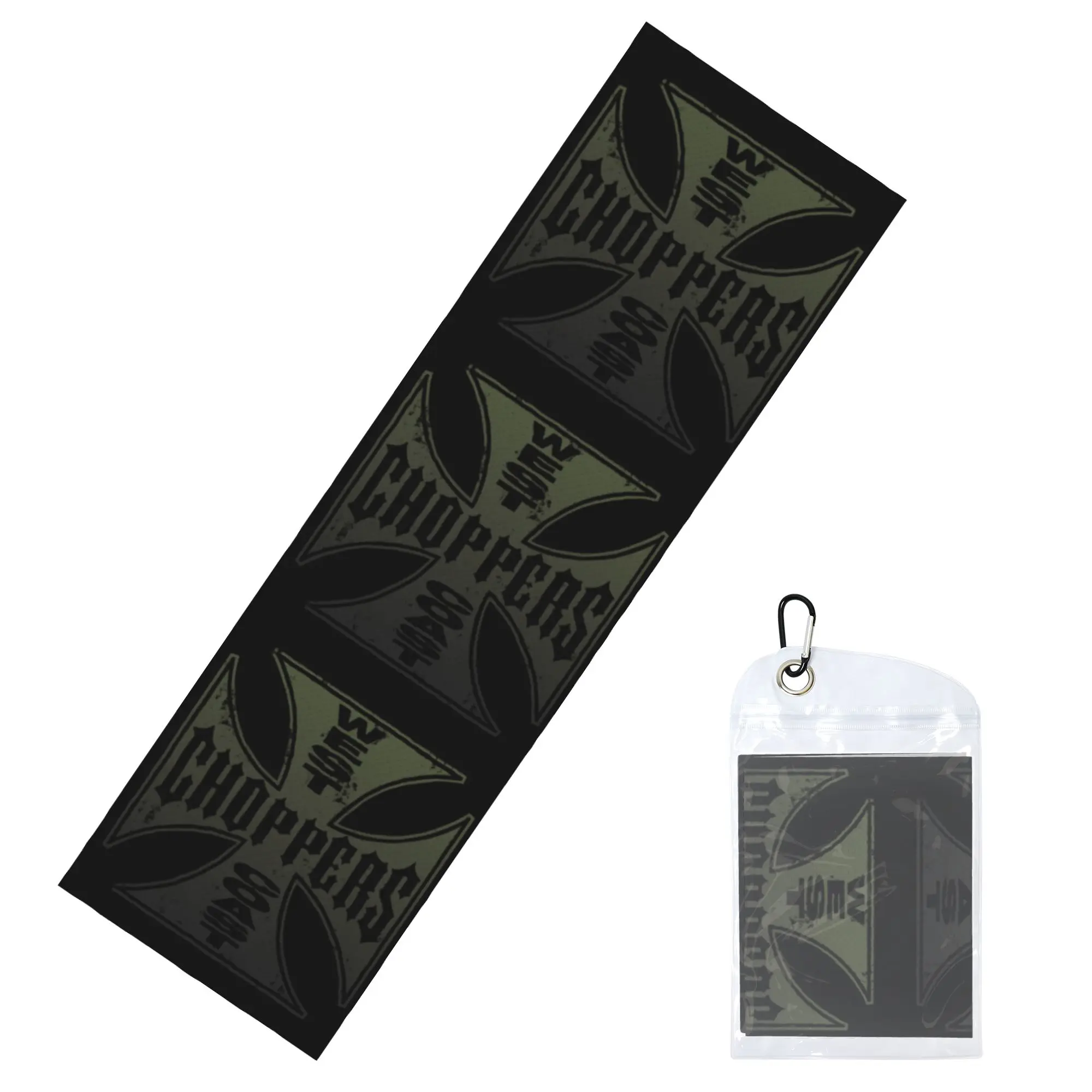 Motocross West Coast Chopper Iron Cross Towel Quick Drying  Super Soft  Running Towels