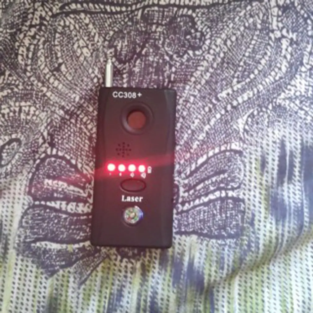 Multifunctionele Draadloze Camera Lens Signaaldetector Cc308 + Radiogolfsignaal Detecteren Full-Range Wifi Rf Gsm Scanner