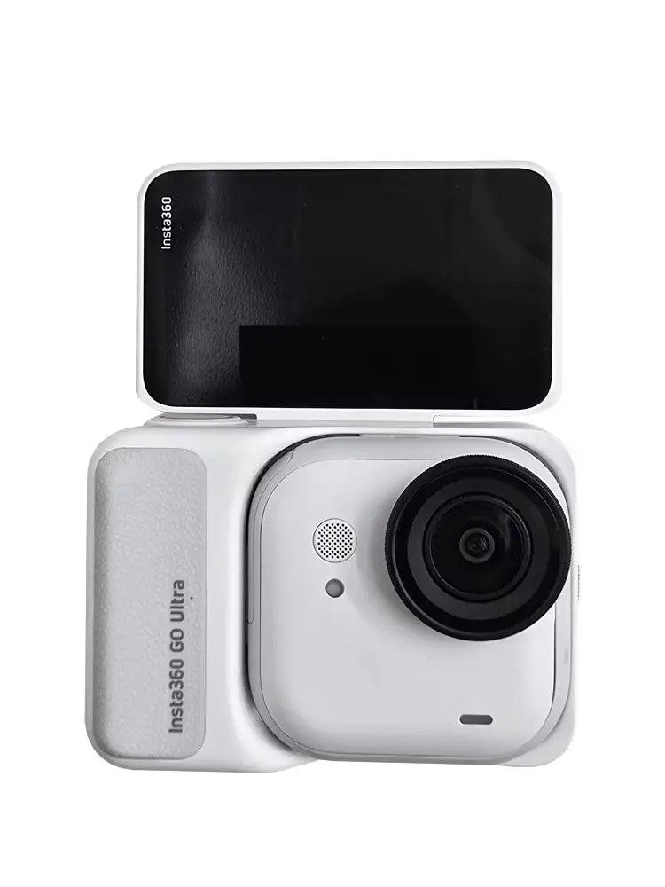 【LOCAL+】Insta360 GO Ultra - Freihändige 4K Mini-Kamera Leichtgewichtig & Mobil Spitzenleistung bei Schwachlicht Stabilisierung 200 Min. Akkulaufzeit 10m Wasserdicht Neu Original