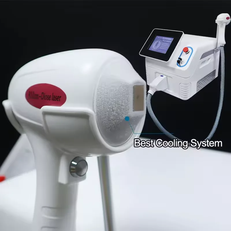 

40 Million Shots Professional Diode Laser Hair Removal Machine 2024 Painless Ice Titanium Diode Triple Wave Laser Epilator Women