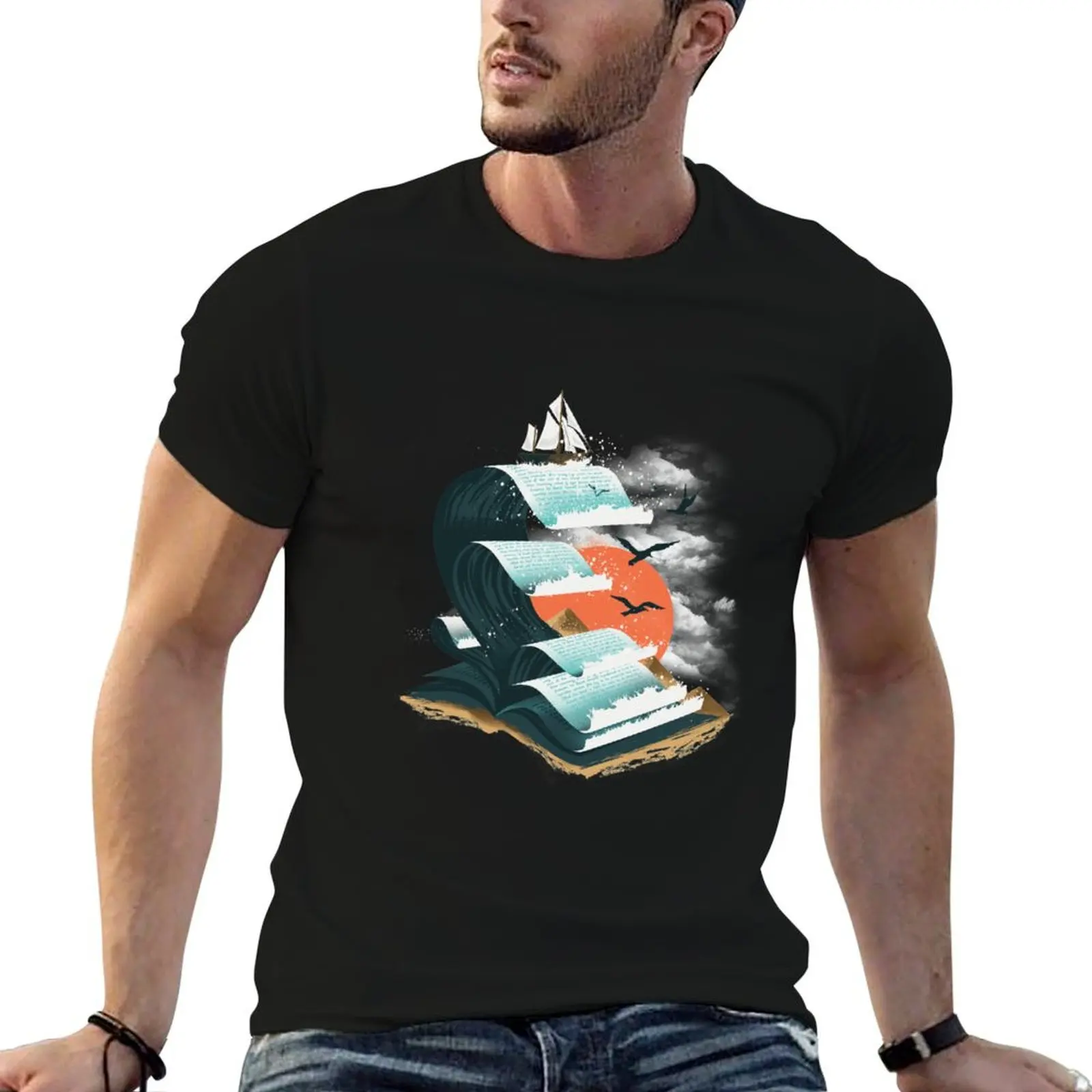 T-shirt « Waves of Knowledge » pour les travaux de construction