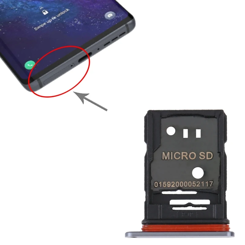 

For TCL 20 Pro 5G SIM Card Tray + Micro SD Card Tray