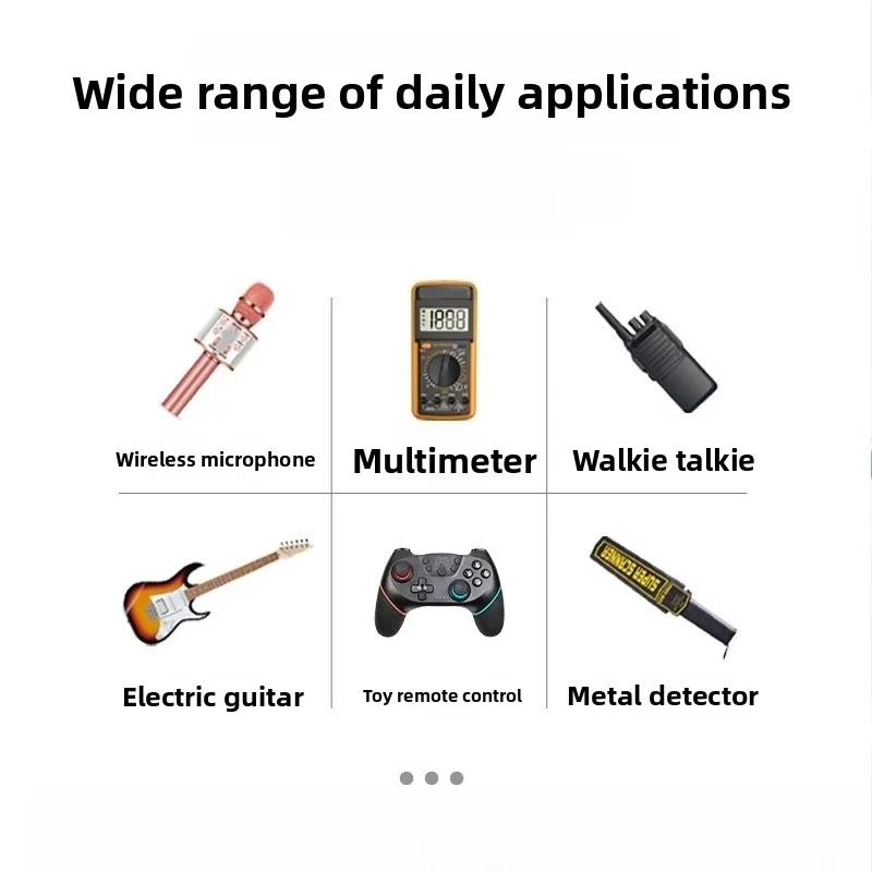 Rechargeable Battery 6F22 9V Micro USB Charging Batteries for Metal Detector Microphone Toy Multimeter 1200mAh 9V Battery