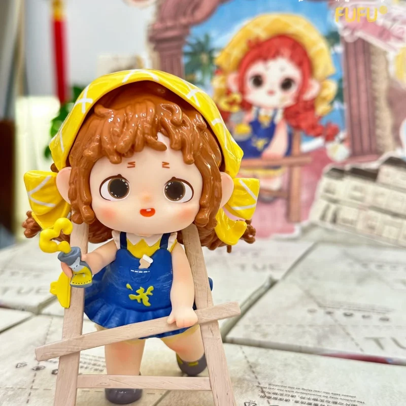 Heyone Furfur Seria Happy Collection Mystery Box Kawaii Dekoracja na Biurko Figurka Anime Niespodzianka Prezent Urodzinowy dla Dziewczyn