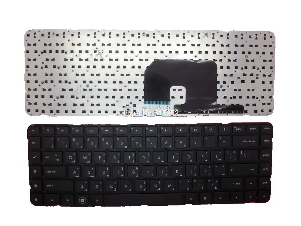 Laptop Keyboard For HP DV6-3000 DV6-4000 Denmark DM/Russian RU/United States US 597635-DH1 597635-251 597635-001