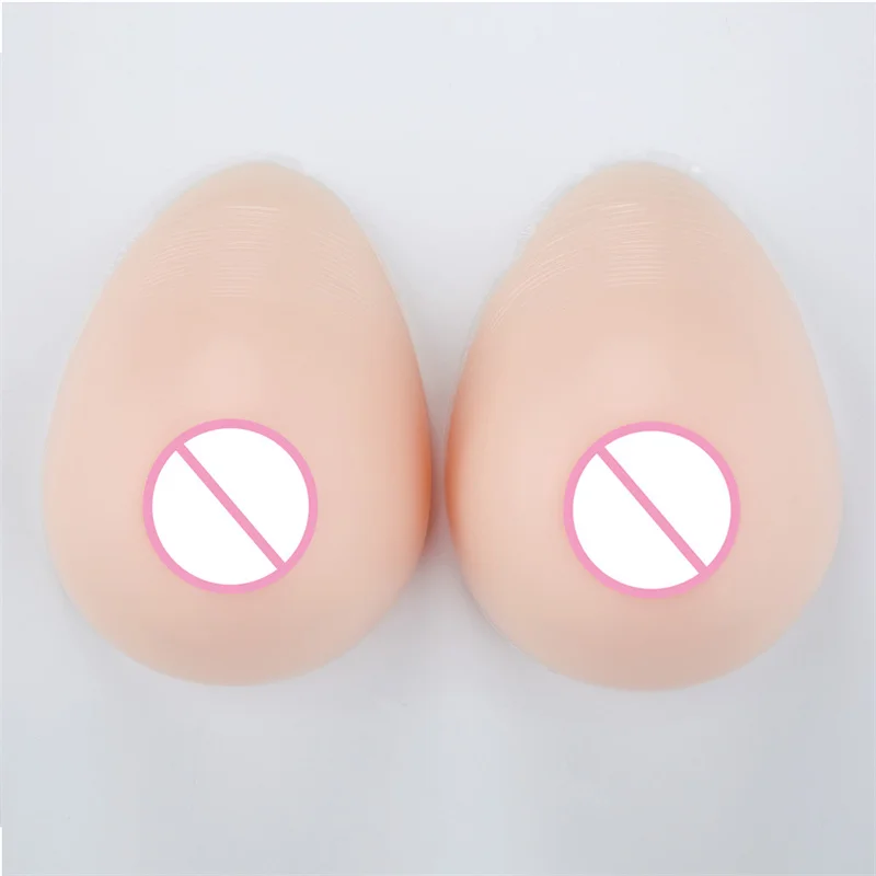 1Pair Self-adhesive Water Drop Type Women Silicone Artificial Breasts For Women Lingerie Artificial Breasts Intimate Accessories