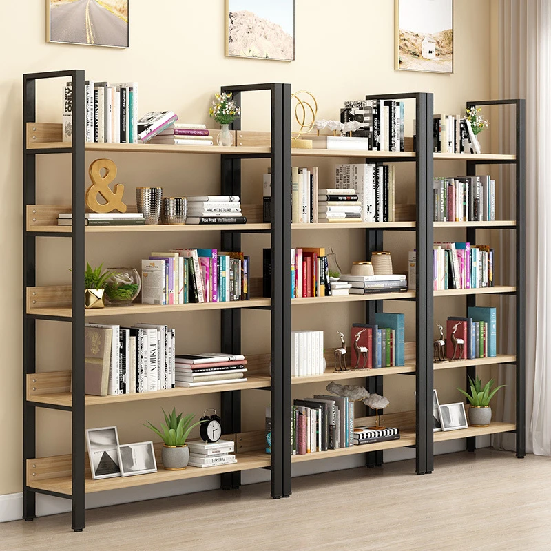 Custom.Custom Multi-Layer Display Rack Wooden Bookshelf for Living Room Floor-Standing Storage Cabinet Supermarket Shop Furnitur