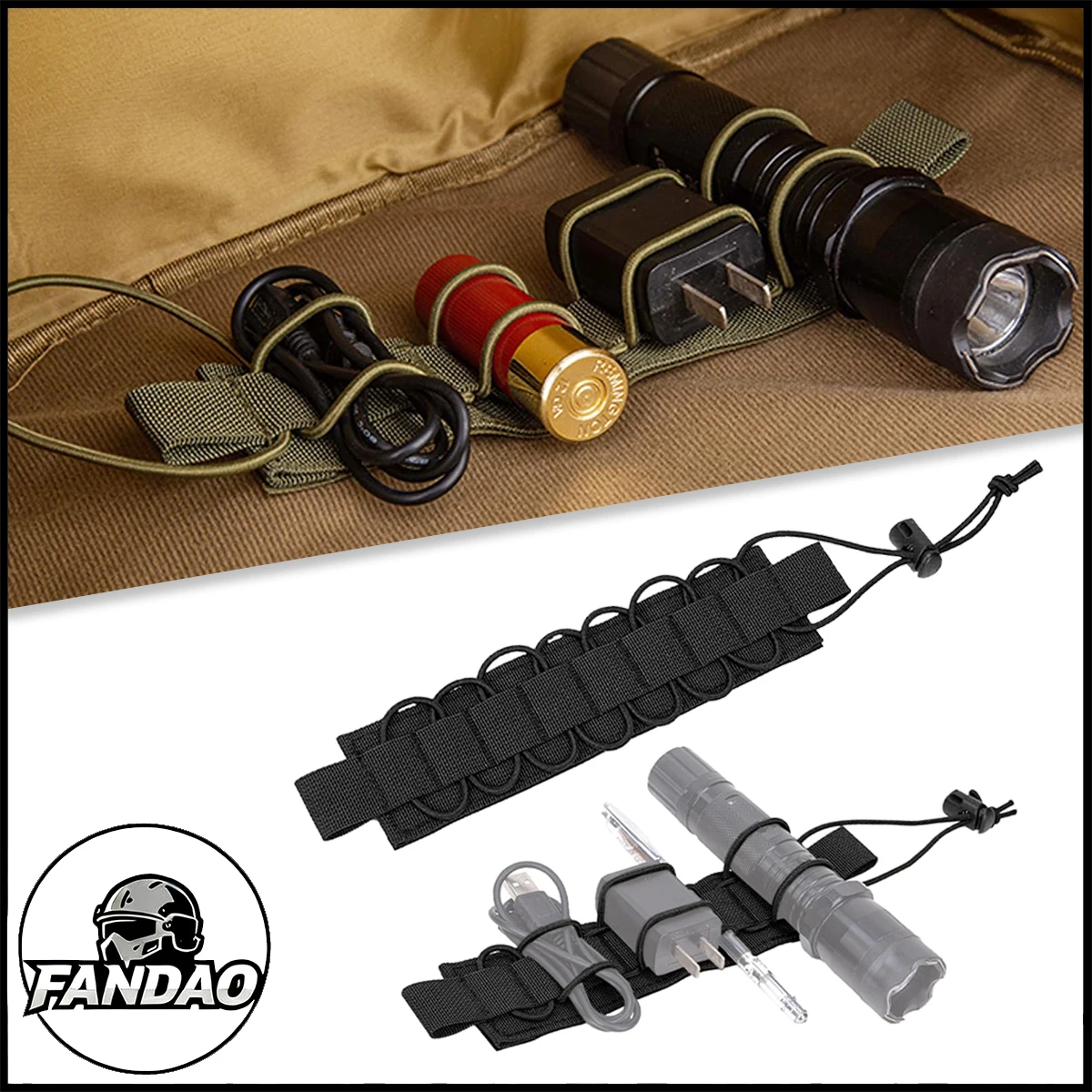 

2Pcs Hook-and-Loop Multi Backpack Organizer, Tactical Bag Divider Board for Tool Organization Pens Tactical Gear Accessories