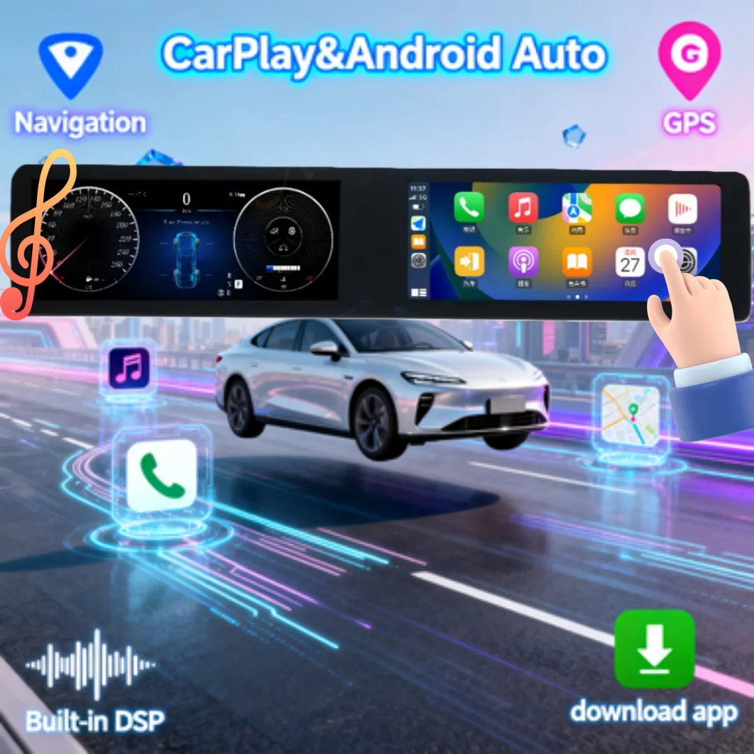 

Для Mercedes Benz S Class W221 CL W216 2005-2013 Мультимедийный видеоплеер GPS-навигация Радио Carplay Unit Двойной экран DSP