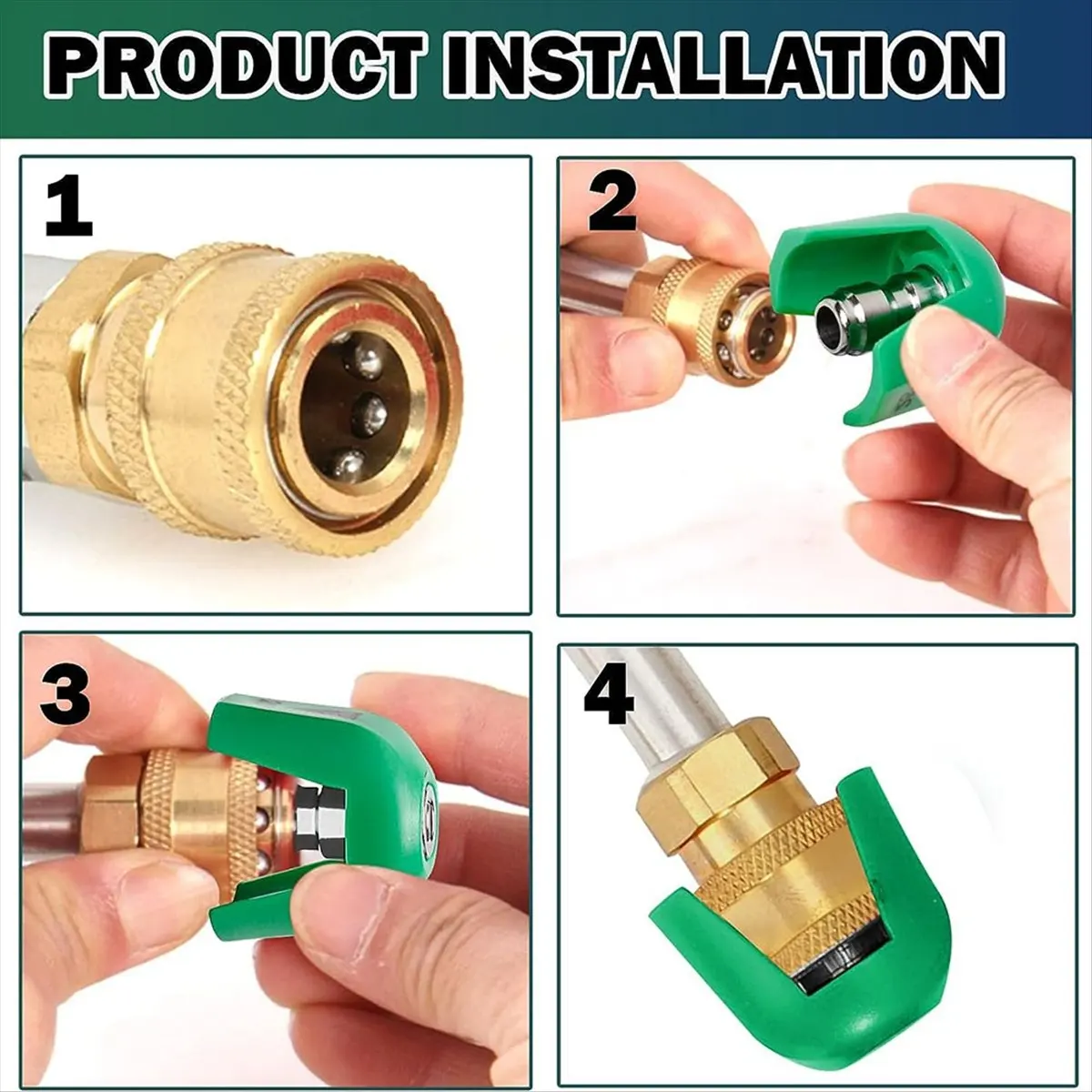 [SURPRISE]5 Pack Quick Connect Pressure Washer Nozzle Tips Without Base-for SPX3000 Series & Universal Pressure Washers