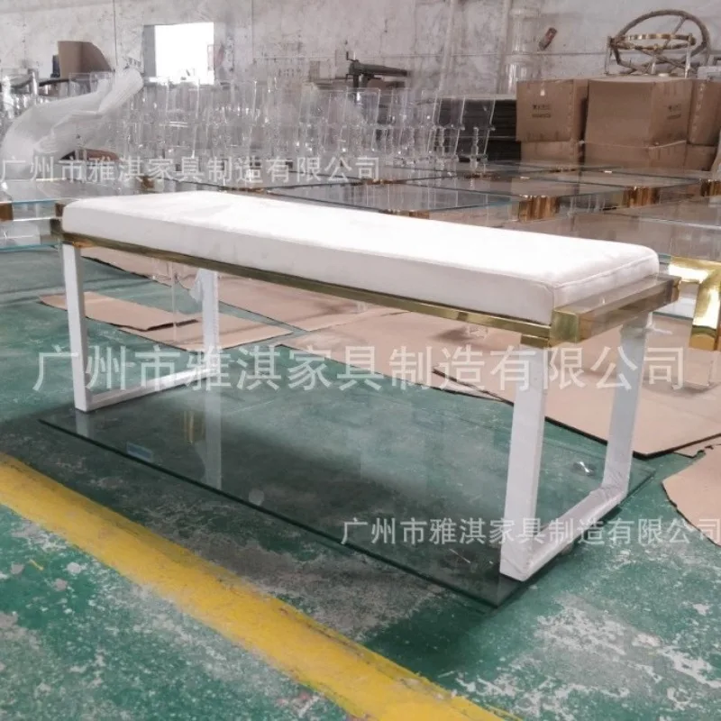 Direct sales from source manufacturers transparent acrylic benches,shoe-changing