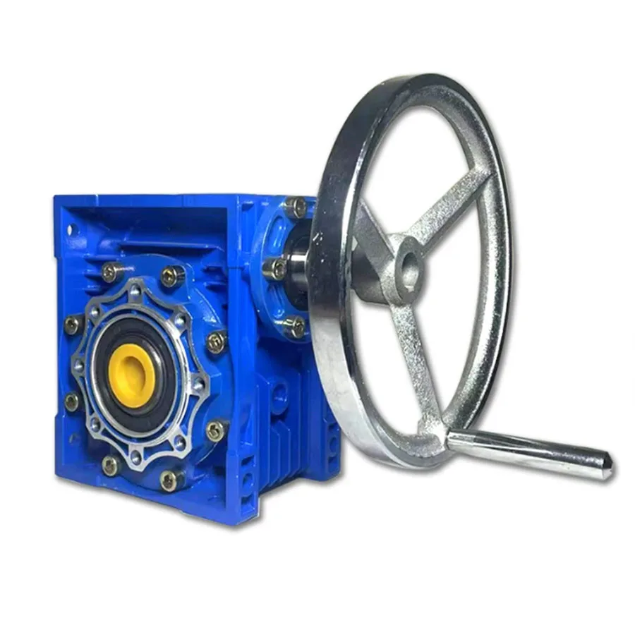 New turbine worm reducer NRV reducer NRV050 NRV063 reducer turbine worm reducer NRV40 hand cranked reducer