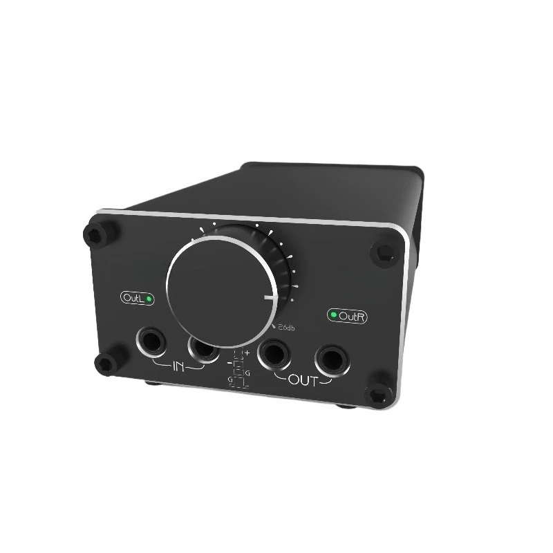 Cosmos Scaler High Performance Low Noise Low Distortion Variable Gain Balanced Audio Preamplifier For Audio Testing Measurement