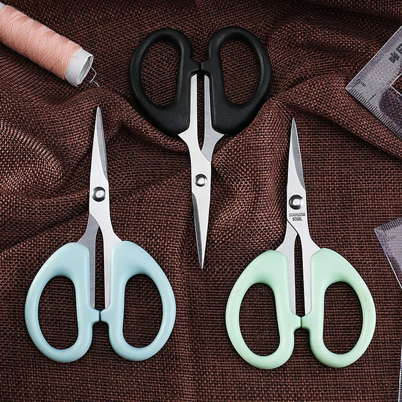 Profissional aço inoxidável Tailor Scissors, DIY costura acessório para estudante, papel estacas