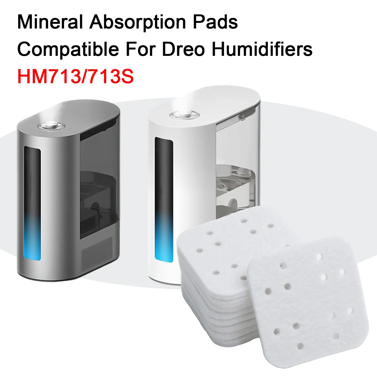 For Dreo Humidifier Mineral Absorption Pads: Reduce Limescale&Enhance Efficiency Household Cleaning Tool Cleaning Brushe Accesso