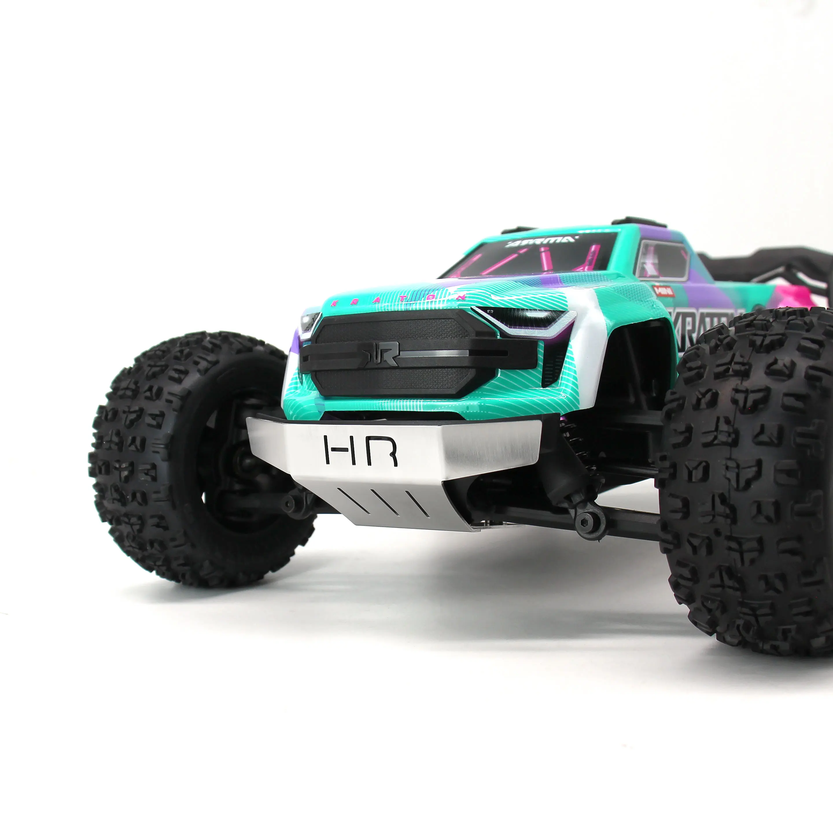 Front Stainless Steel Skid bumper - fits Arrma MINI Kraton 4X4