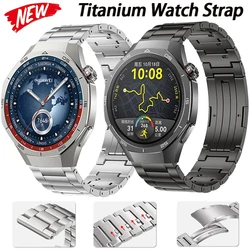 22mm 20mm Titanium Strap for Huawei Watch GT5 Pro/GT5 4 46mm Quick release metal Bracelet for Huawei Watch 4 Pro/4 3 GT2 2e Band