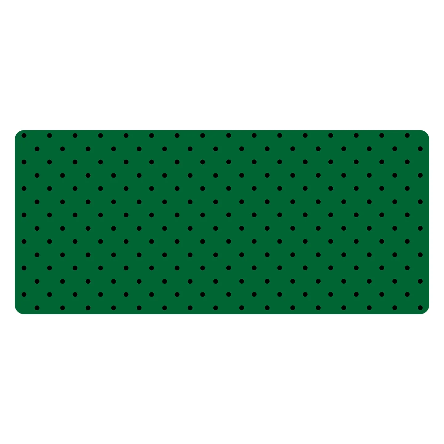 Koreanisches Ins Braunes Polka Dot Art Mauspad für Herbst und Winter |   XXL Illustration PU-Leder-Schreibtischunterlage für Laptop Premium-Dekor