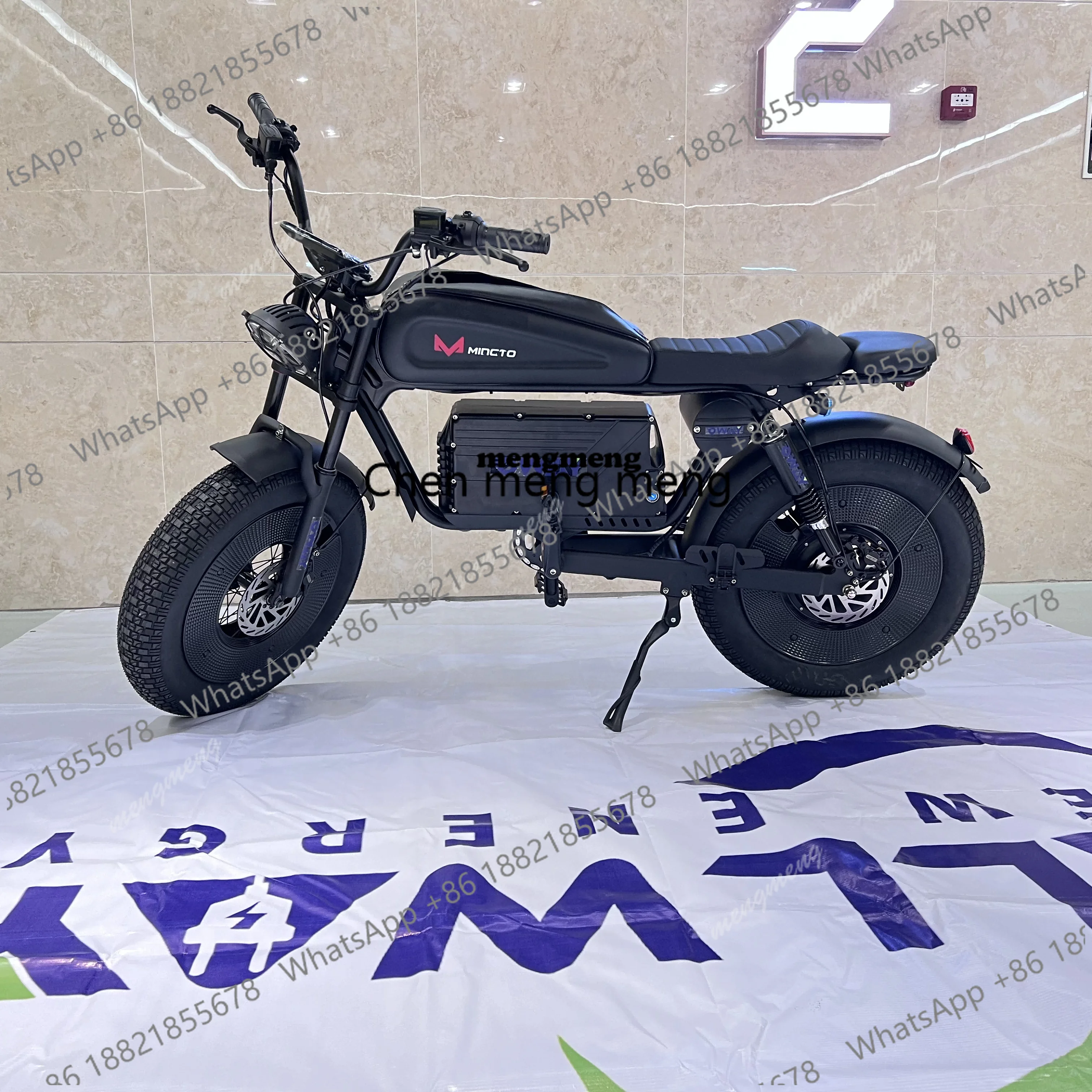 

Fashion SD-N Factory Price Mountain Bike Fat Tire Bike New Style Big Motor Battery