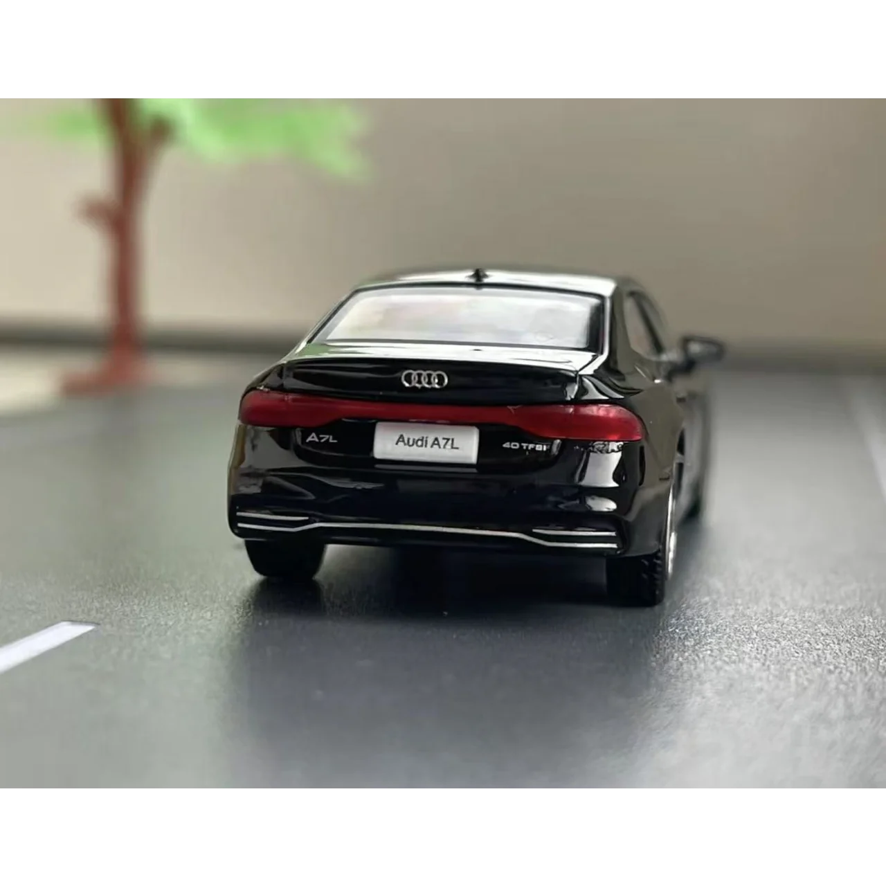 دييكاست 1:64 مقياس 2022 أودي A7L سبيكة سيارة نموذج تحصيل لعبة هدية تذكارية عرض حلية