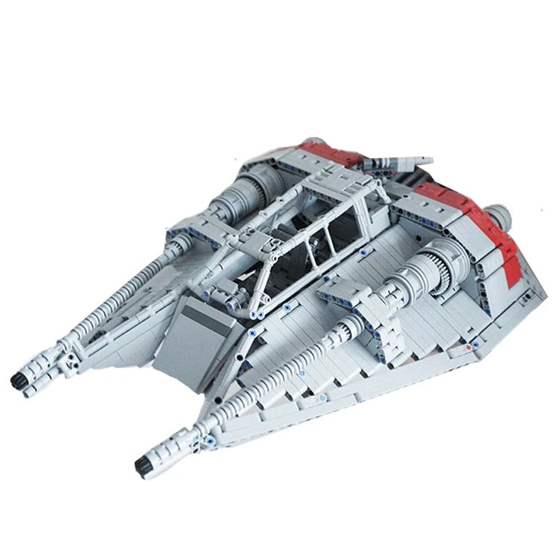 Space Series Rebel Snowspeeder T-47 Snowspeeder Model Building Blocks Aircraft Set Bricks Toys for Collection Christmas Gifts