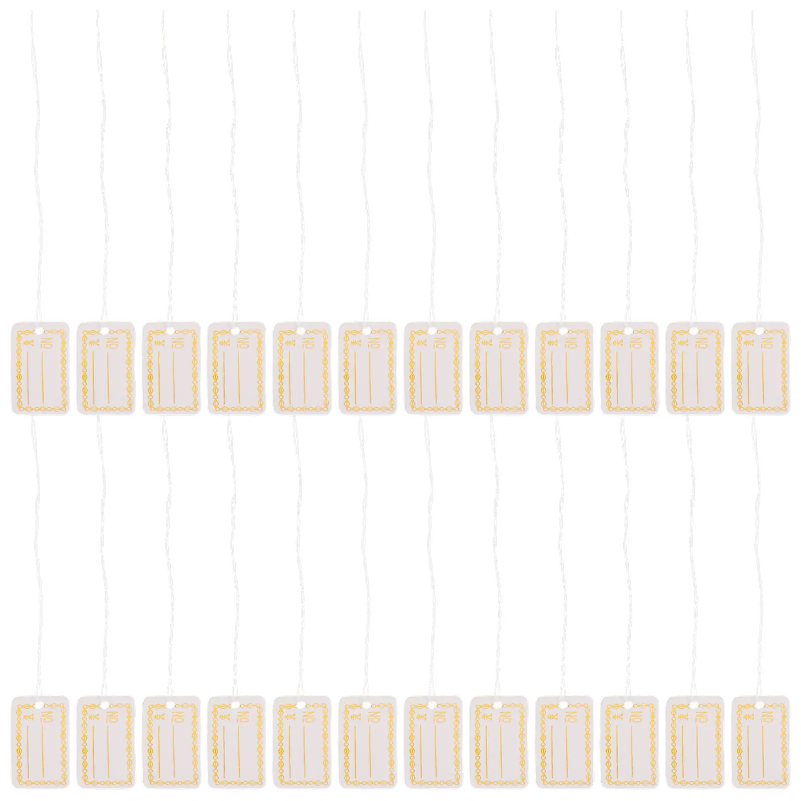 500Pcs Price Tags Paper Hanging Tags for Jewelry Clothes Shoes Retail Label Clothing Tag Clothing Price Label Jewelry Tag
