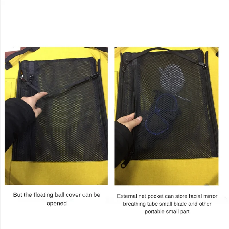 

HITL Scuba Diving Freediving Training Buoy Flag Float Marker Safety Buoyancy Signal Float Diving Gear,Pink