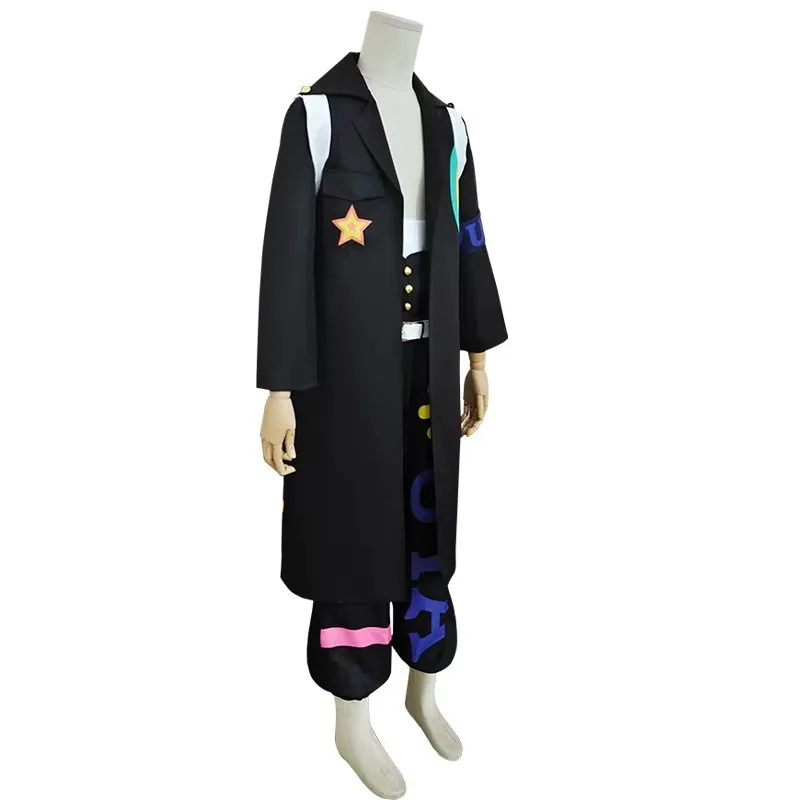 Anime Coby Bartolomeo Cosplay Halloween Kostüme für Männer Rolle Spielen Kleidung Party Uniform Jacke Hosen Schal Tops Anzug